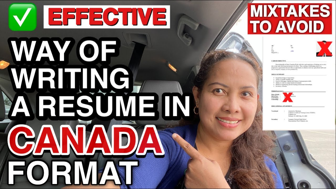 HOW TO WRITE A RESUME IN CANADA FORMAT 🇨🇦 | EFFECTIVE PARA MA HIRE NG EMPLOYERS SA CANADA