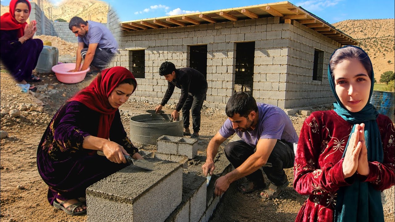 Pregnant Homeless Mother Works Hard While Arash Searches for a Stable Job ❤️🏔️