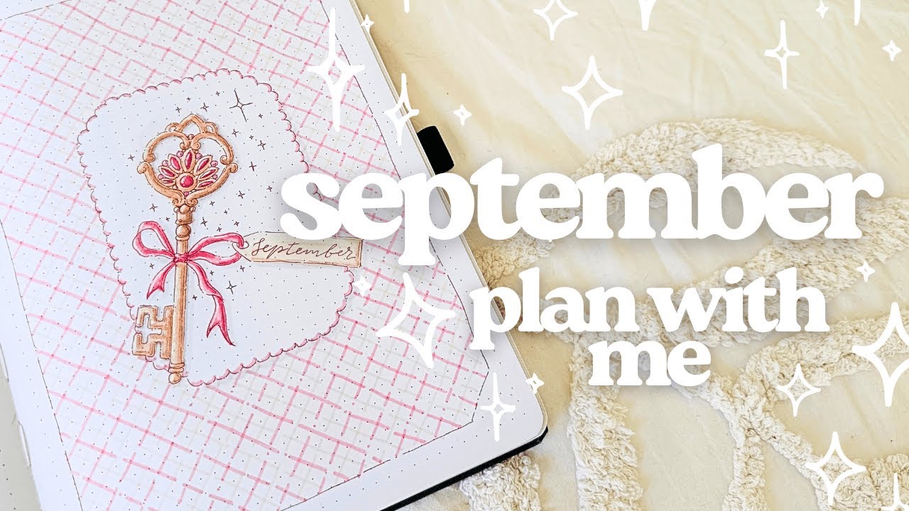 ✨ September bullet journal setup | Plan With Me ✨