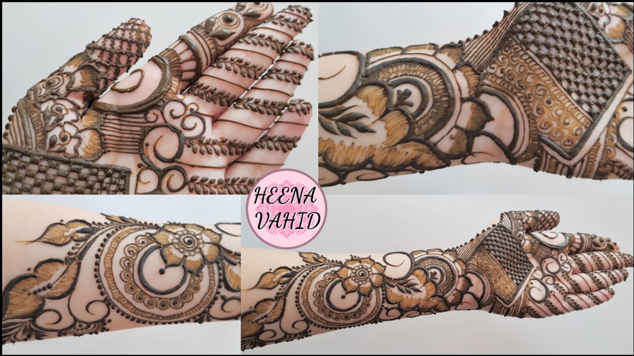 HV creation of henna design #35 | heena vahid.