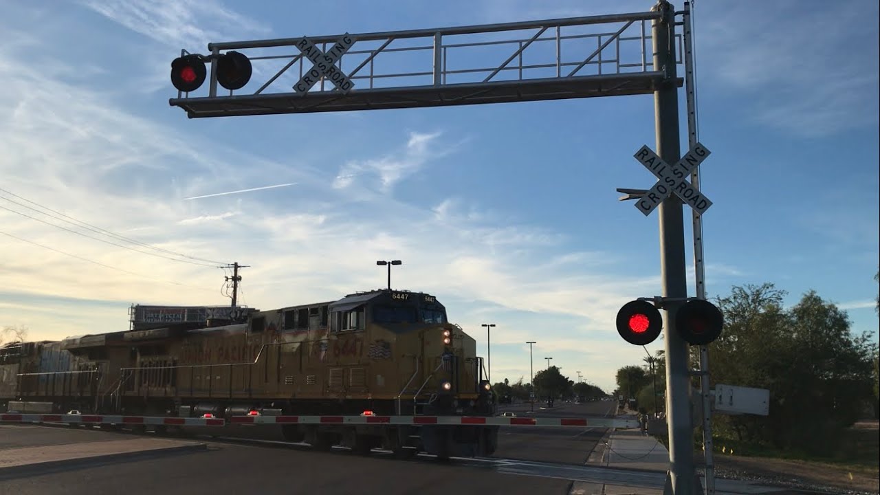 UP crossing in Gilbert, AZ! S Val Vista Dr. 12/26/2025