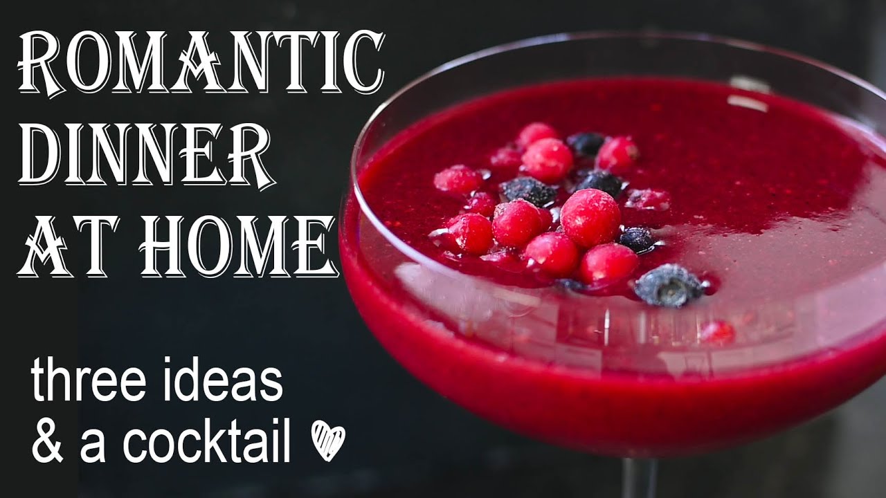 Date Night In | Ideas & Coctail for Valentine's day at Home ♥ Quick Date Night Meal for Busy Parents