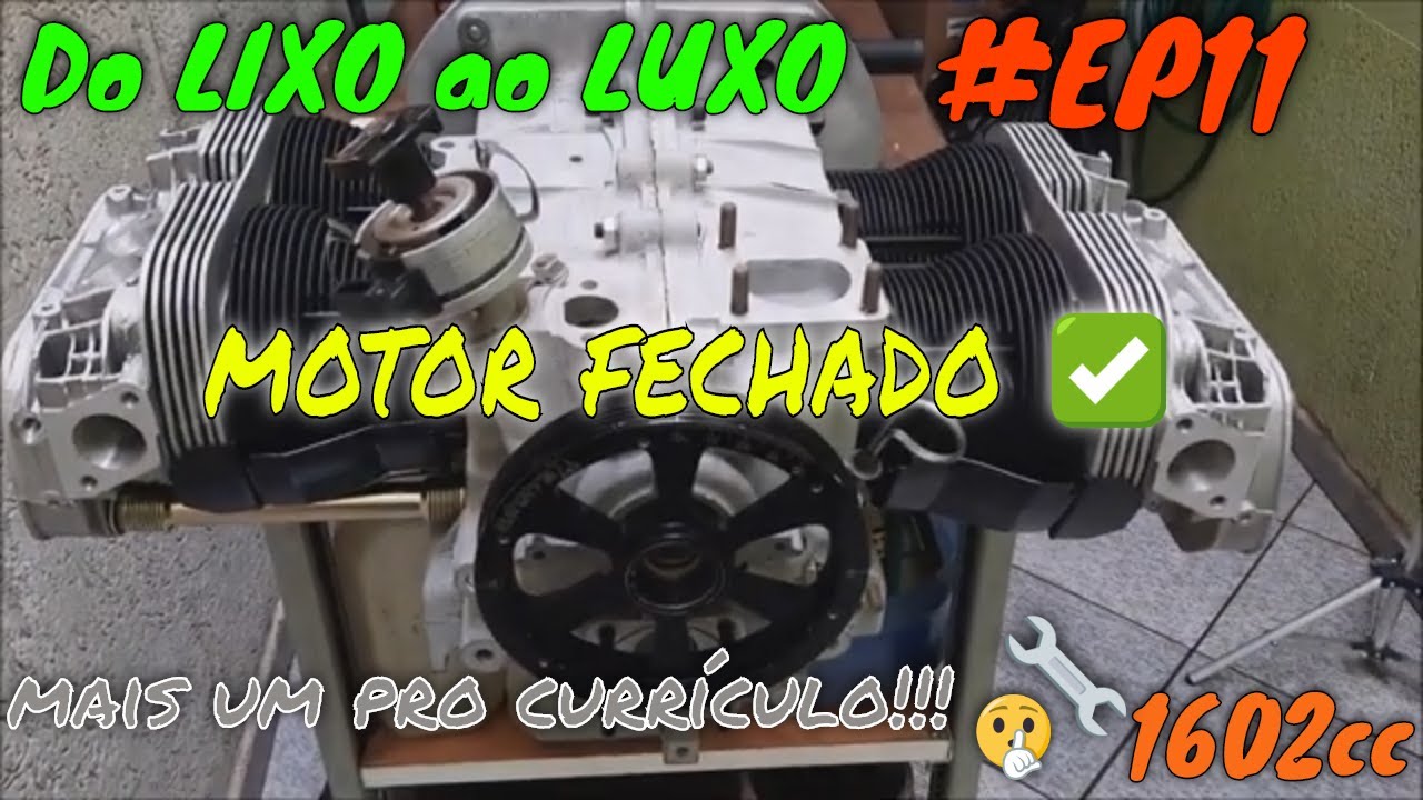 Do LIXO ao LUXO - #EP11 - Montagem final, cilindros e cabeçotes !!!