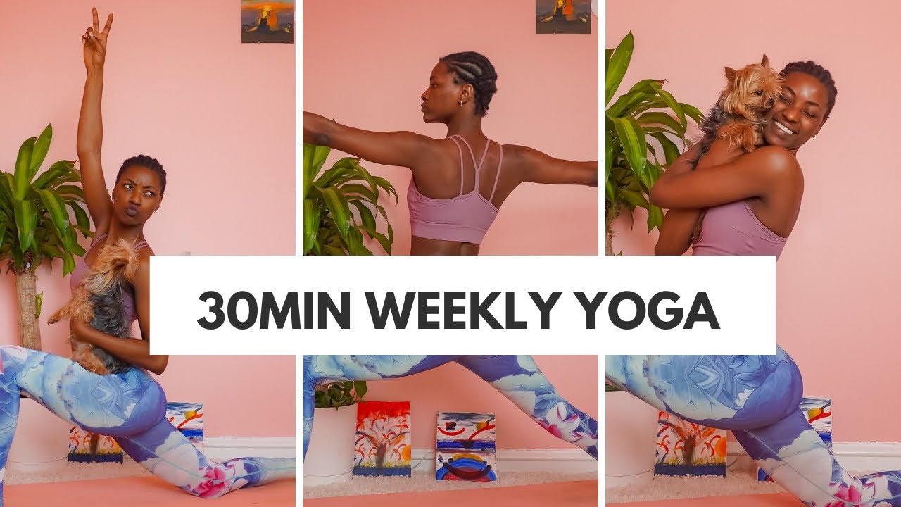 Free 30 Min Yoga Classes for Black Women - A Weekly Yoga Challenge