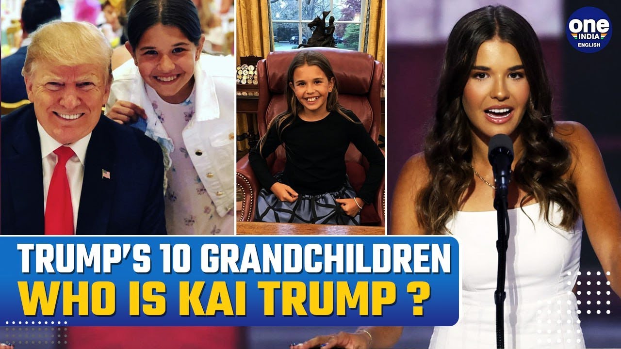 Meet Kai Trump: Donald Trump's Eldest Granddaughter Takes the Stage at RNC 2024| Watch