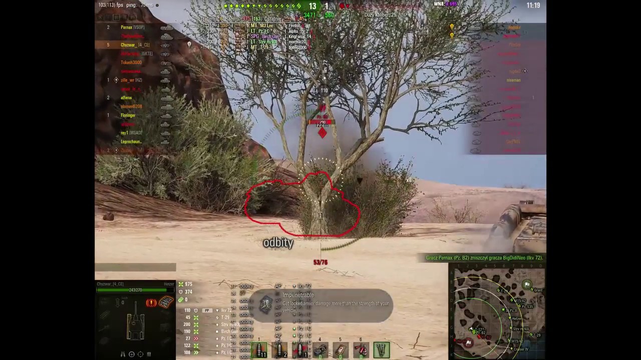 Hetzer Ace Tanker (El Halluf)  - Gra do jednej bramki