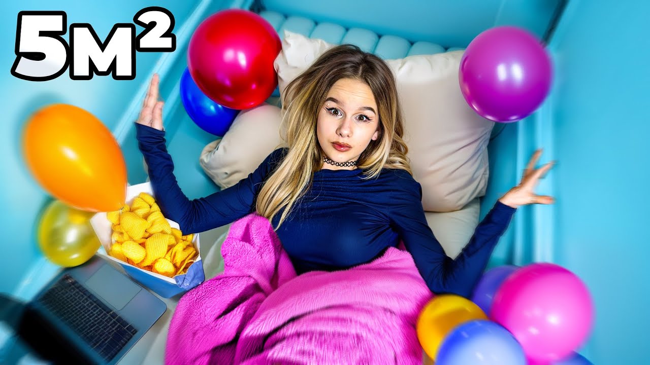 ВЫЖИВАЮ  В САМОЙ МАЛЕНЬКОЙ КОМНАТЕ В МИРЕ // EVA mash