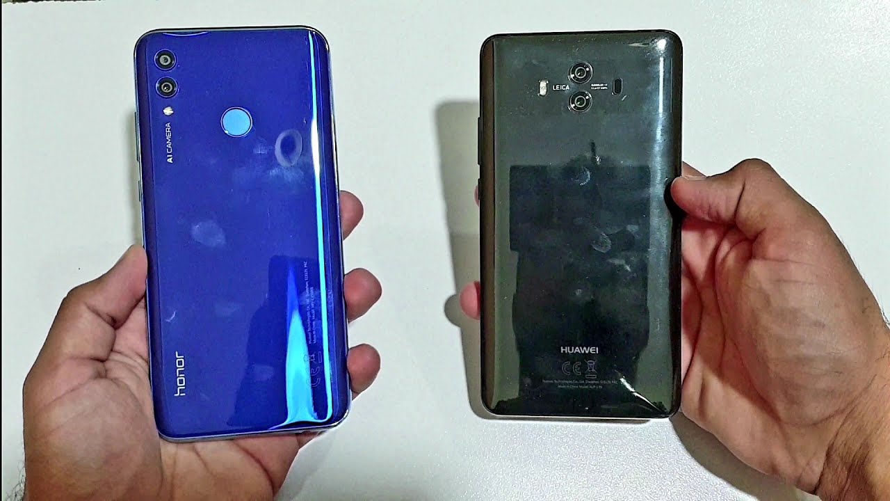 Honor 10 lite vs Huawei Mate 10 - Speed Test! (4K)