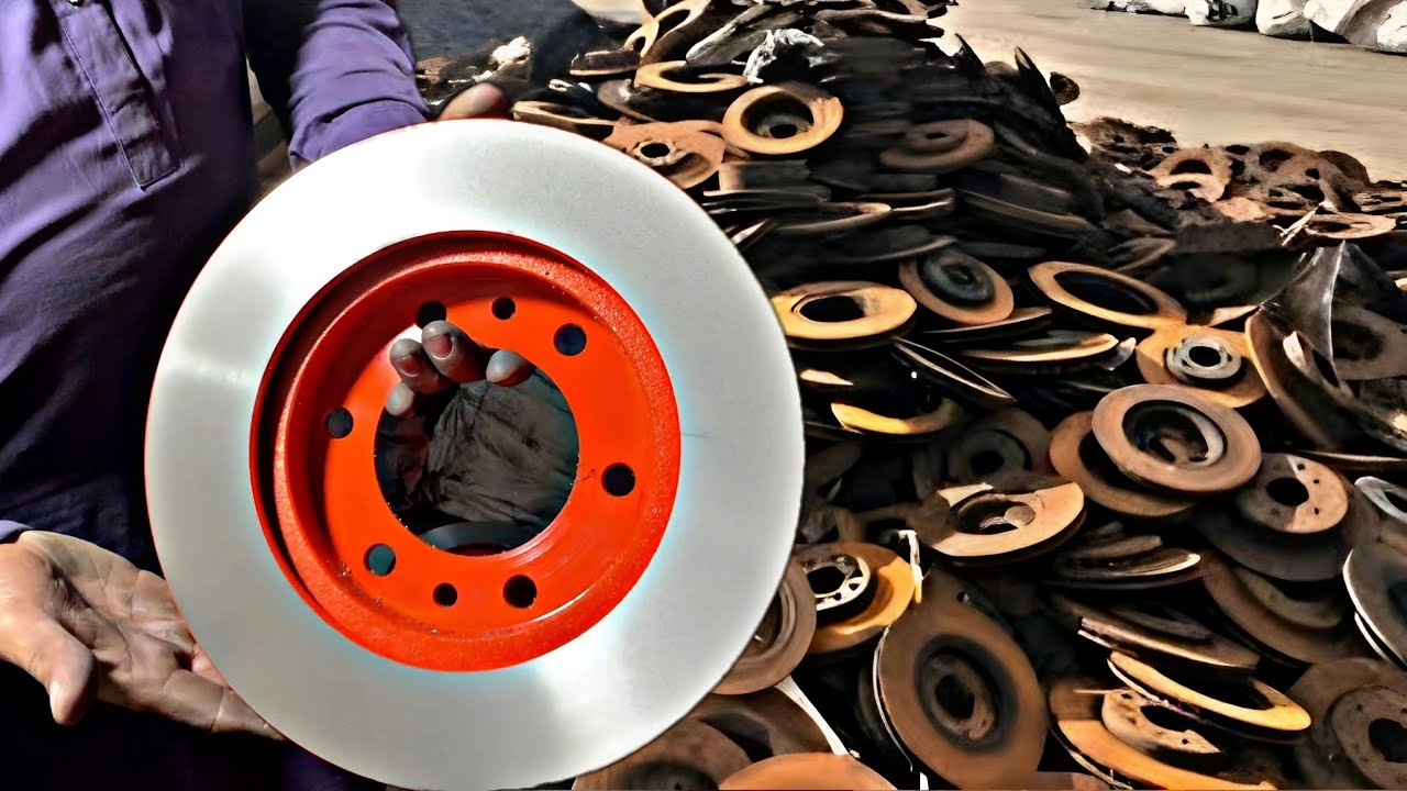 disc rotor brake manufacturing// Complete manufacturing process