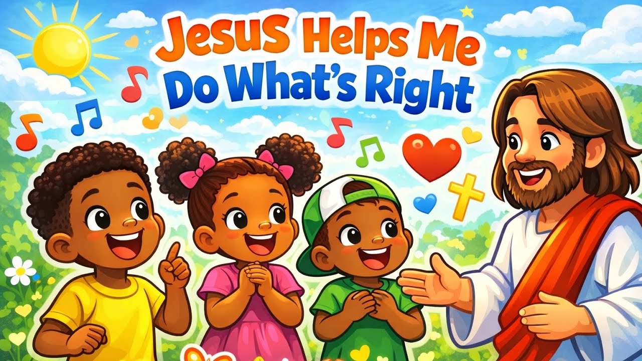 Jesus Helps Me Do What’s Right | Christian Songs for Kids | Bible Praise & Worship Songs for Kids
