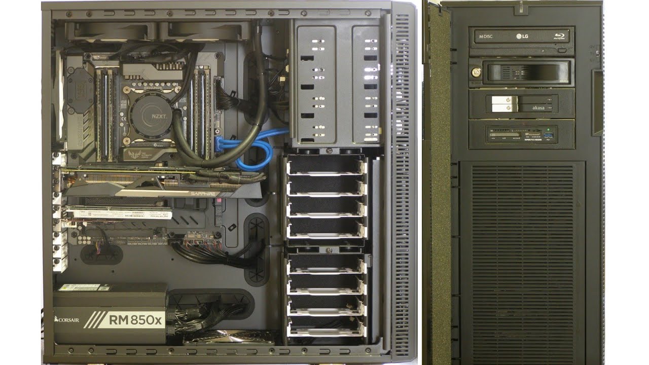 PC workstation pro Sony Vegas (i7 6950X @4,4GHz 20thread, 1,2TB NVMe SSD, Radeon Fury, 64GB RAM)