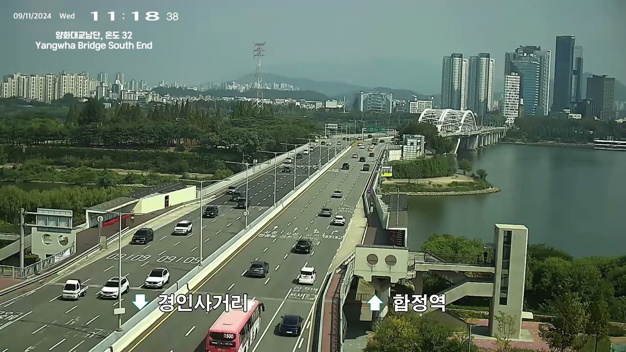 20240911 서울1 - 서대문역, 양화대교남단, 서울시청 CCTV CAM
