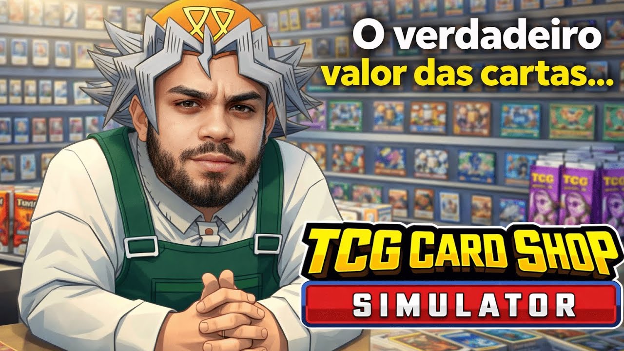 VIREI DONO DE LOJA DE CARTAS! - TCG CARD SHOP SIMULATOR