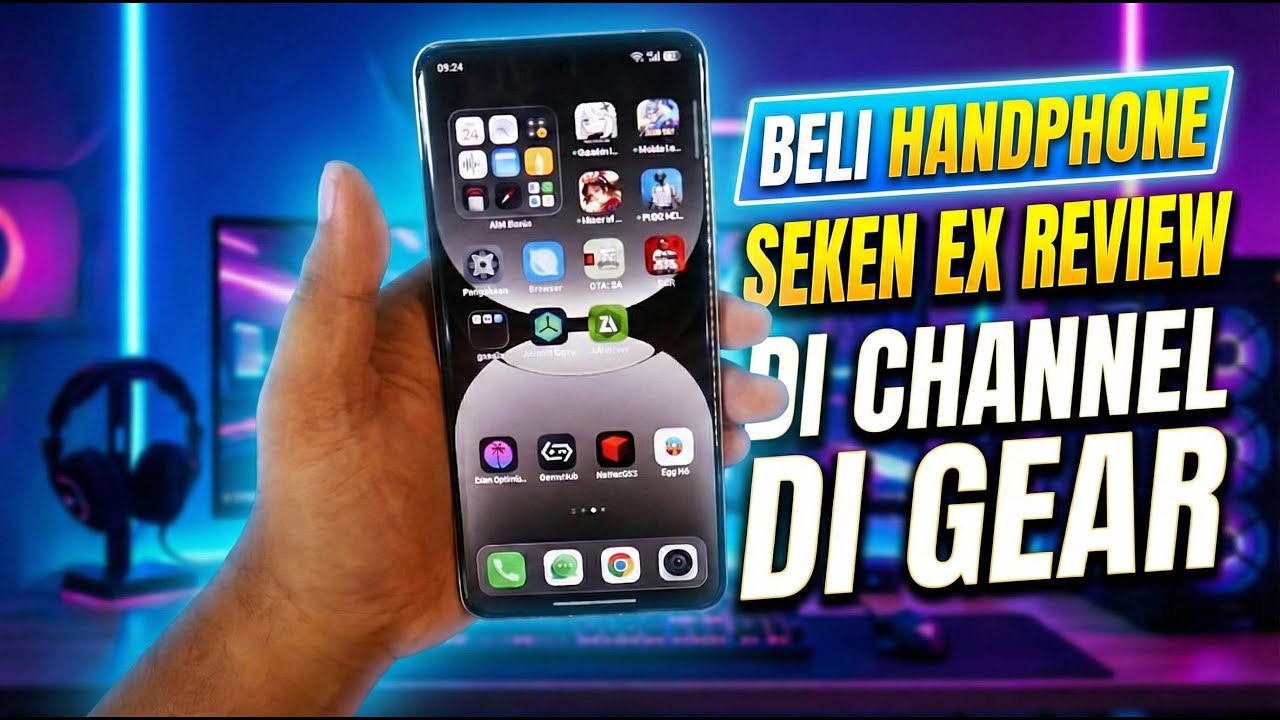 Pelayanan Beli HP Ex Review di Channel saya ( TOKO DI GEAR ) Sesuai Request Pembeli !
