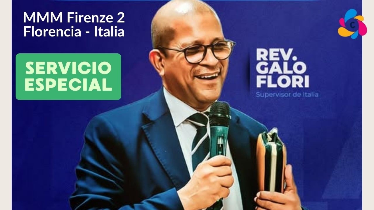 Visita Especial Rev. Galo Flori a la iglesia del MMM Firenze 2, Florencia - Italia 2026