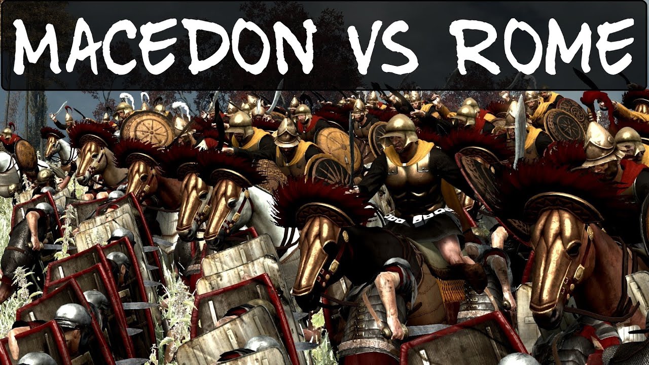 Total War Rome 2 Online Battle 127 Macedon vs Rome