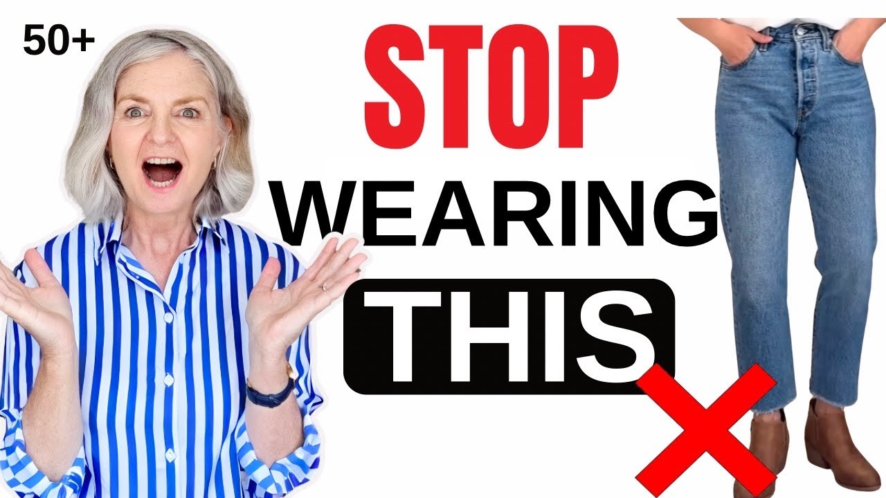 STOP Wearing Jeans Like This Over 50 