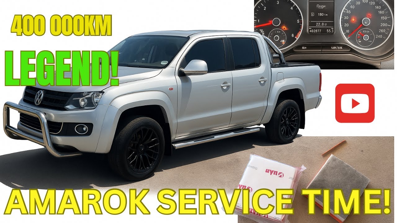 🎉400,000KM VW AMAROK BiTdi SERVICE! Still Going Strong 💪 | Full Filter Change