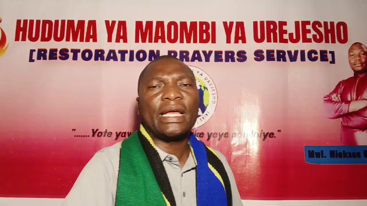 Live streaming of Mwalimu Nickson Kipangula