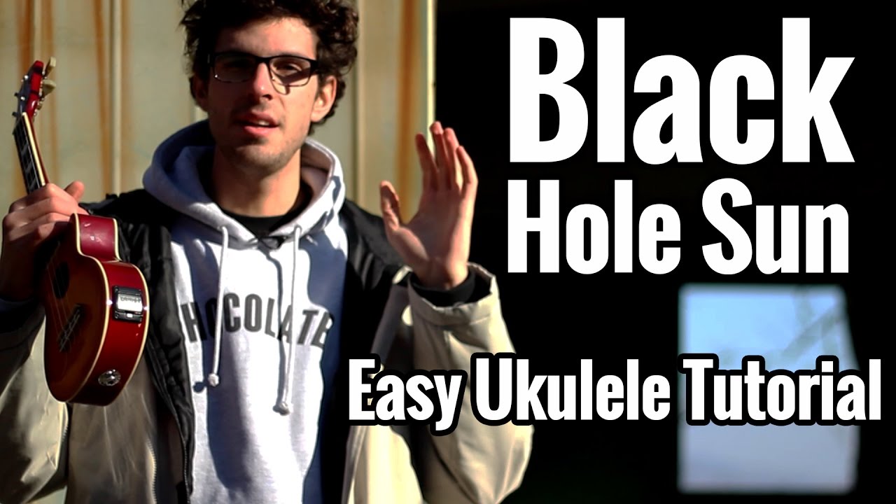 Soundgarden - Black Hole Sun - Ukulele Tutorial, Picking Play Along