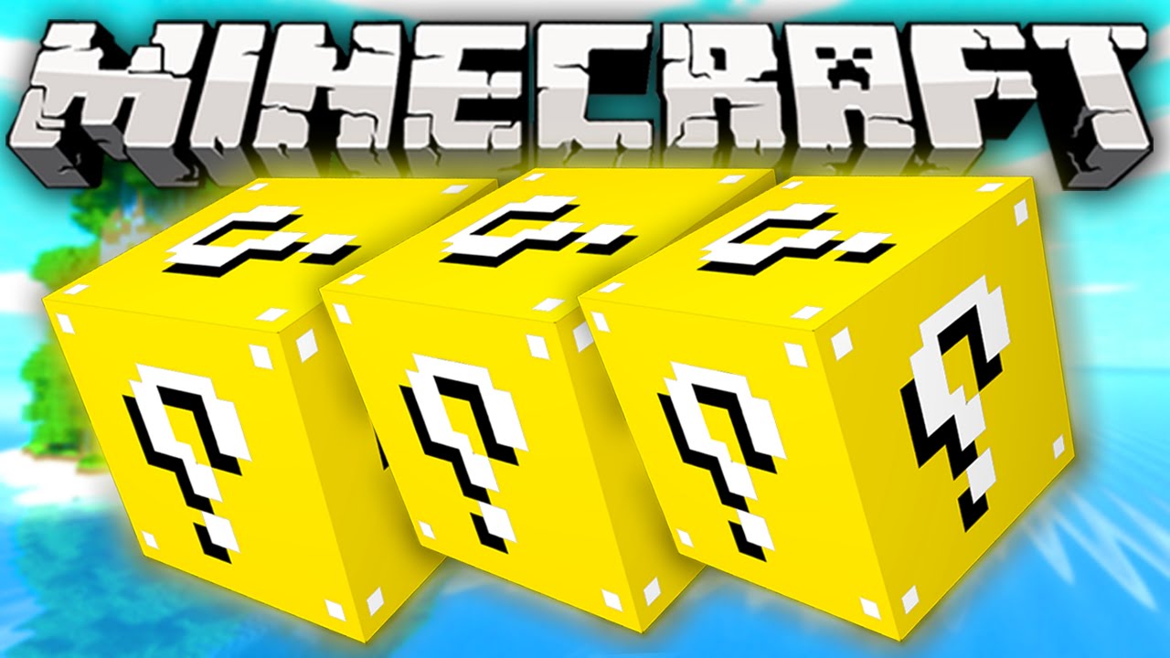 Minecraft Lucky Block Race! (Minecraft Lucky Block Track) w/ Lachlan & The Pack