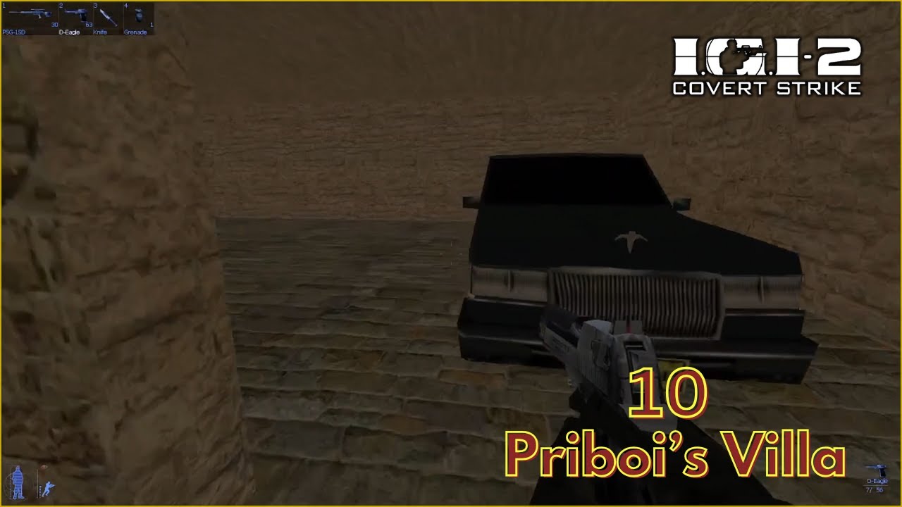 IGI 2 Mission 10: Priboi's Villa Walkthrough with Trainer