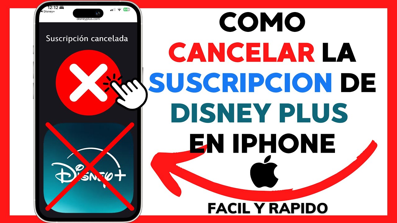 😱😉COMO CANCELAR LA SUSCRIPCIÓN DE DISNEY PLUS EN IPHONE😊