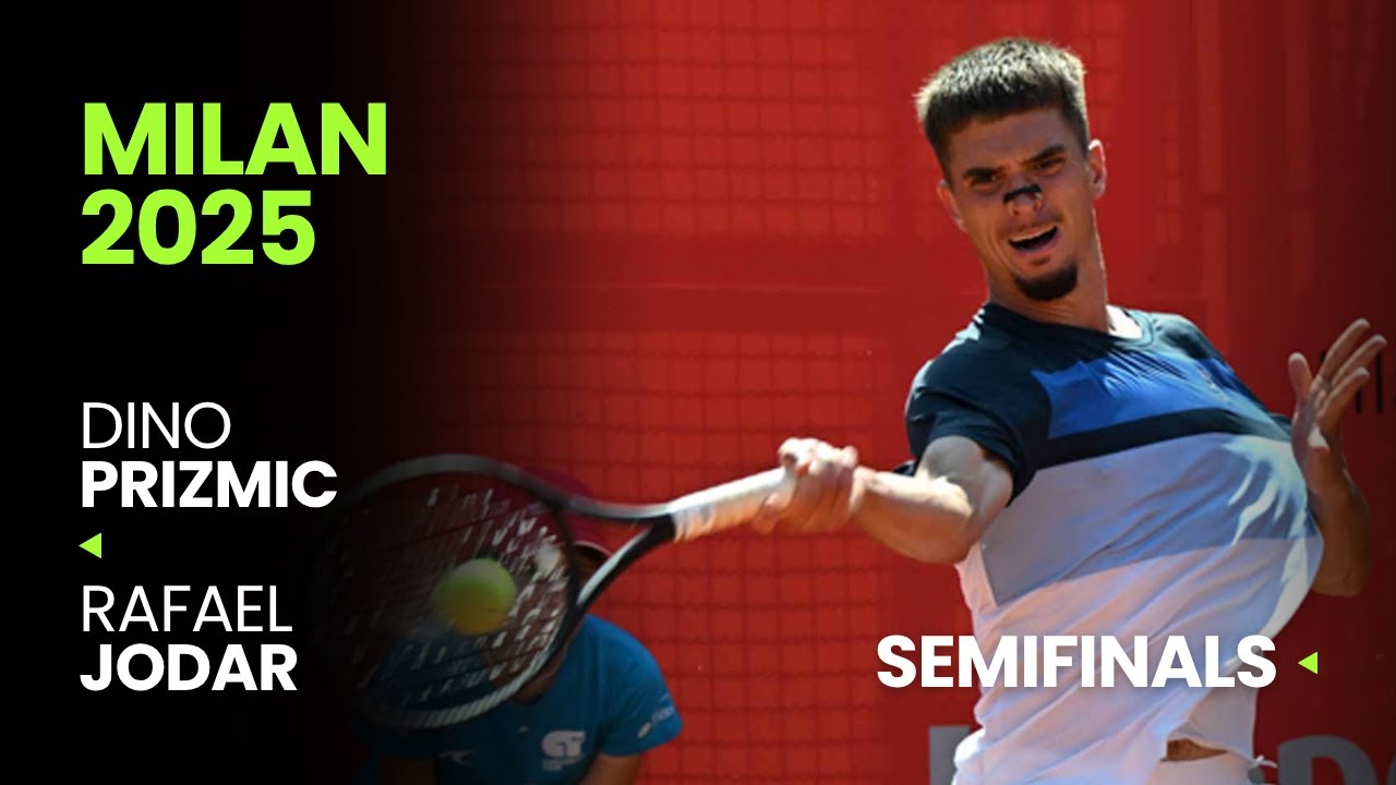 Dino Prizmic vs Rafael Jodar | Milan 2025 Semifinals | ATP Highlights