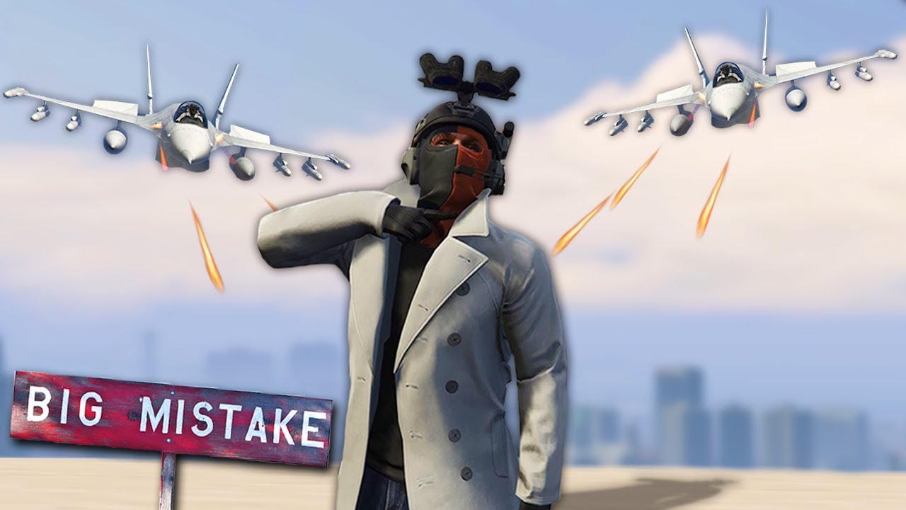 Объединение трайхардов против меня было их самой большой ошибкой (GTA Online)