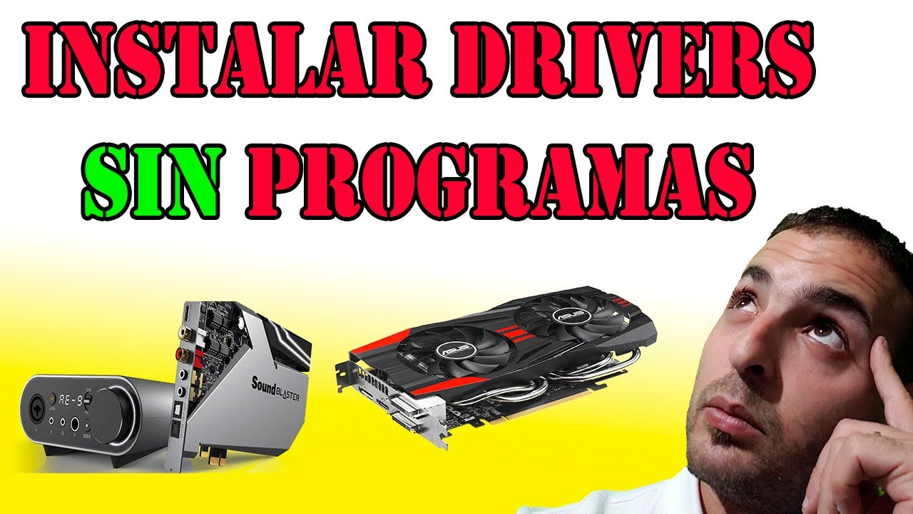 Instalar drivers en Windows 7 /8 /10