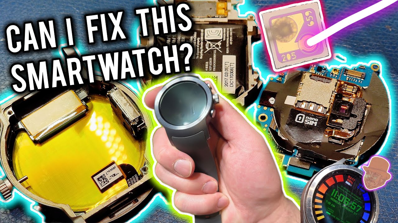 What's inside a smartwatch ft. LG Watch Sport & ODDJOB