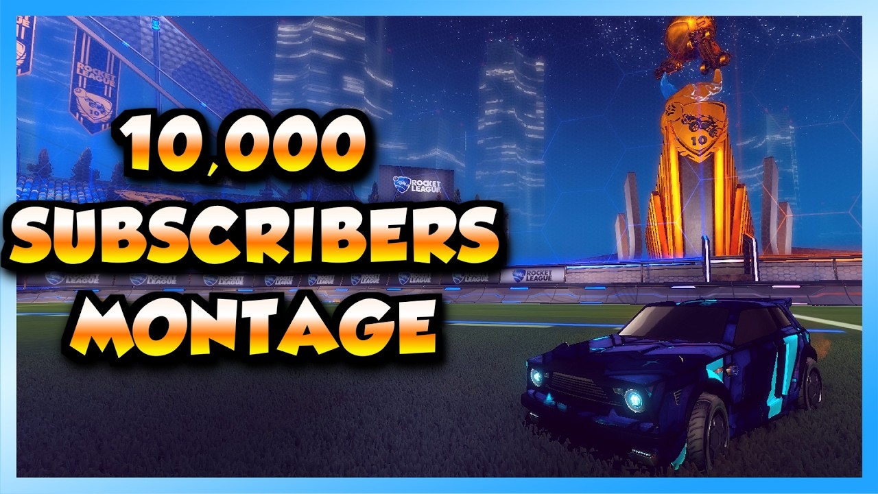Rocket League: Монтаж лучших моментов SSL на 10 тысяч подписчиков