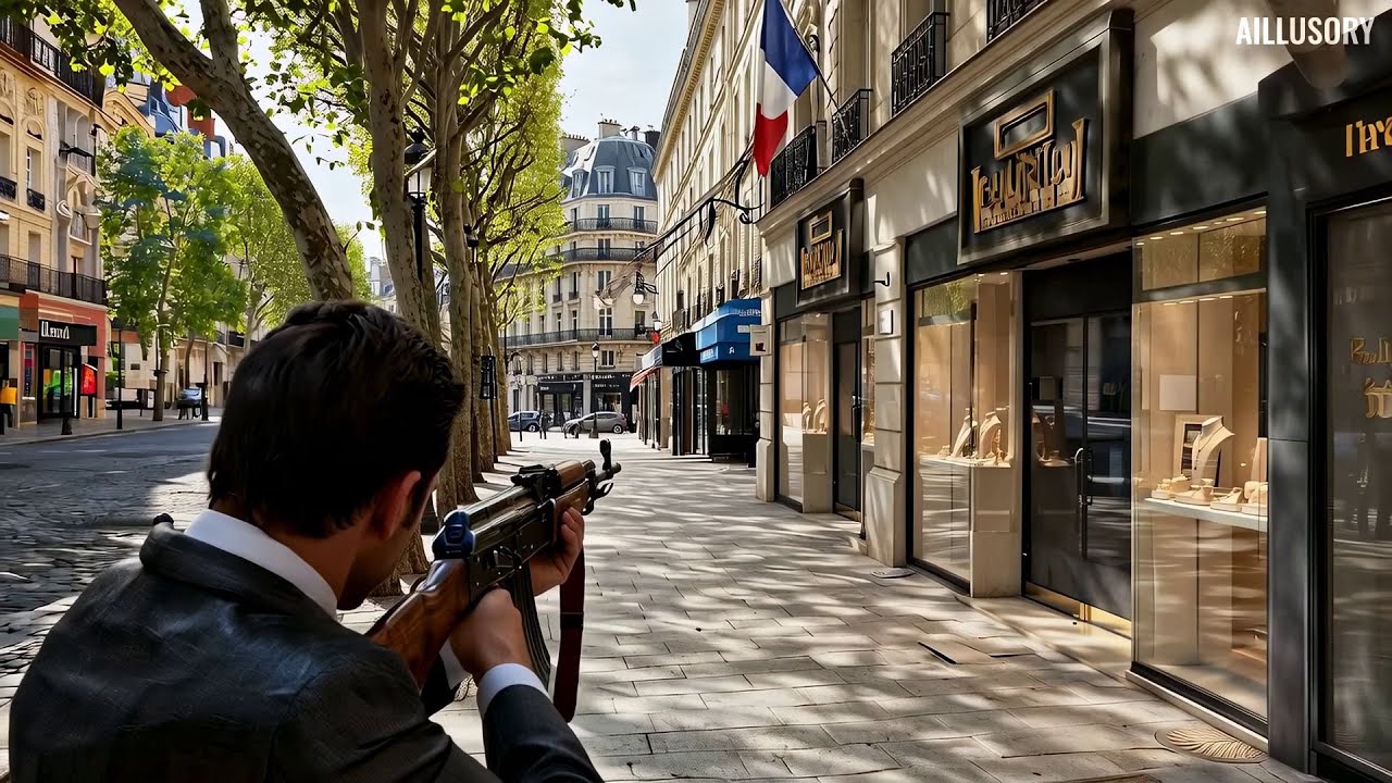 GTA 5 Gameplay in France (Reimagined by AI)