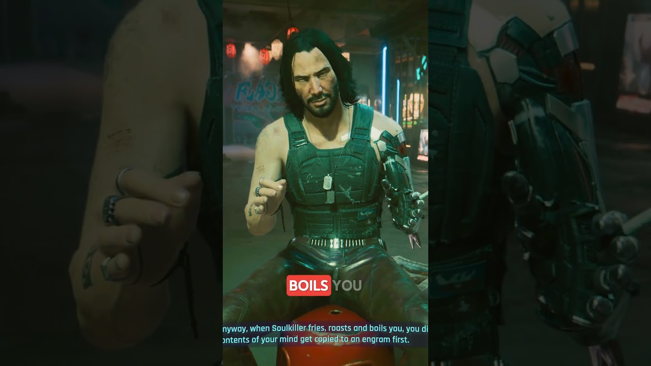 Johnny Silverhand Explains Mikoshi & Soulkiller #cyberpunk2077 #mikoshi  #johnnysilverhand