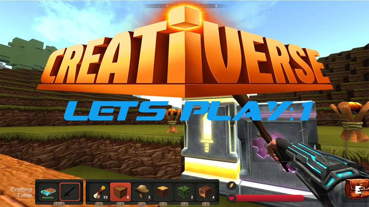 Creativerse Lets play. S1/Ep1. Learning