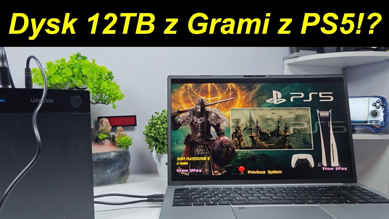 Gry z PS3, PS4 i PS5 na Retro Dysku 12TB z Aliexpress?