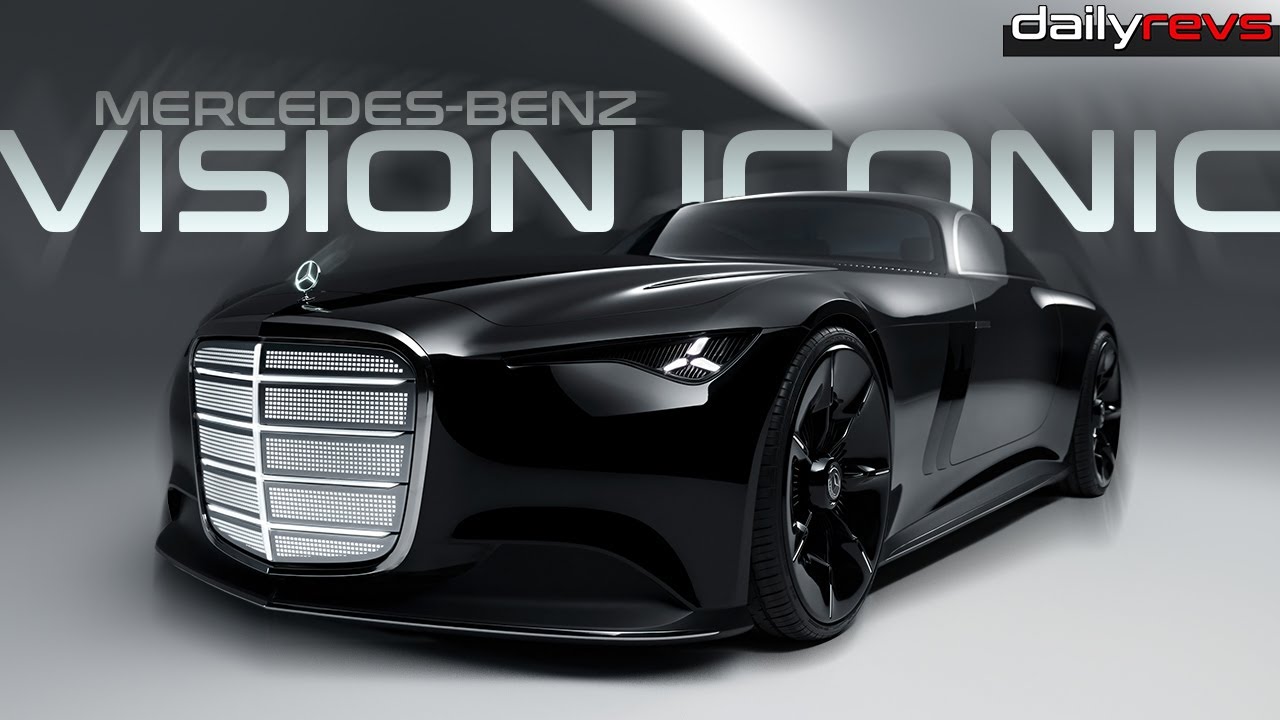 Mercedes Benz Vision Iconic Concept | Взгляд в автоматизированное будущее ⚡
