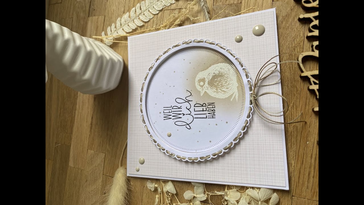 Kleiner Creativ Depot Haul und eine Frühlingskarte