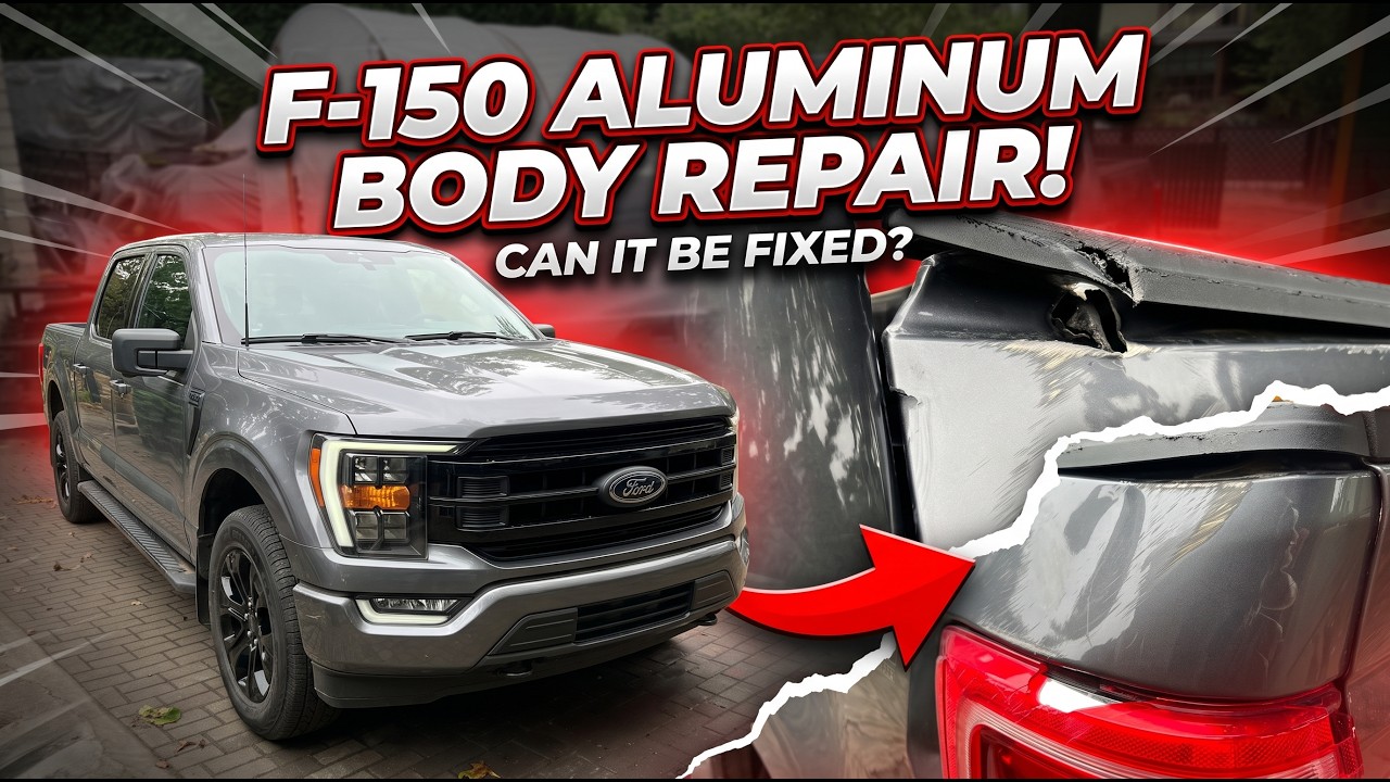 Ford F-150 Body Repair. Ремонт Ford F-150