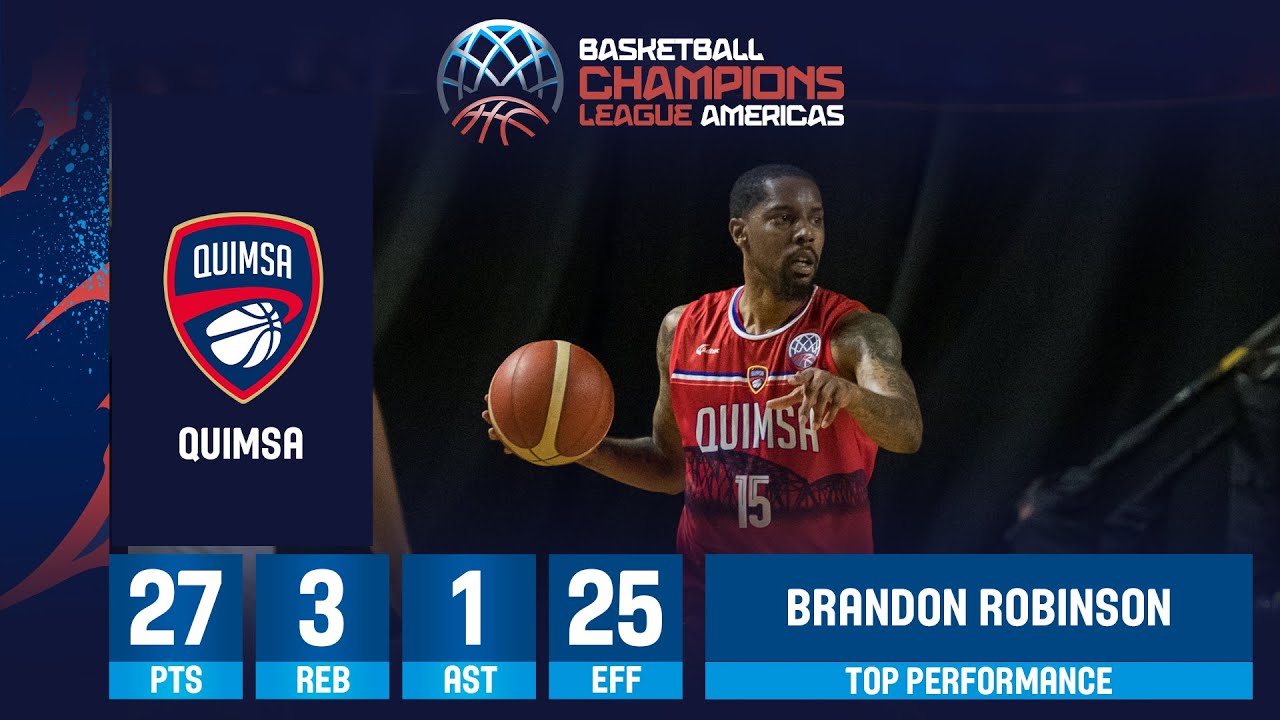 TOP PERFORMANCE | Brandon Robinson (27 points) Highlights vs. Minas