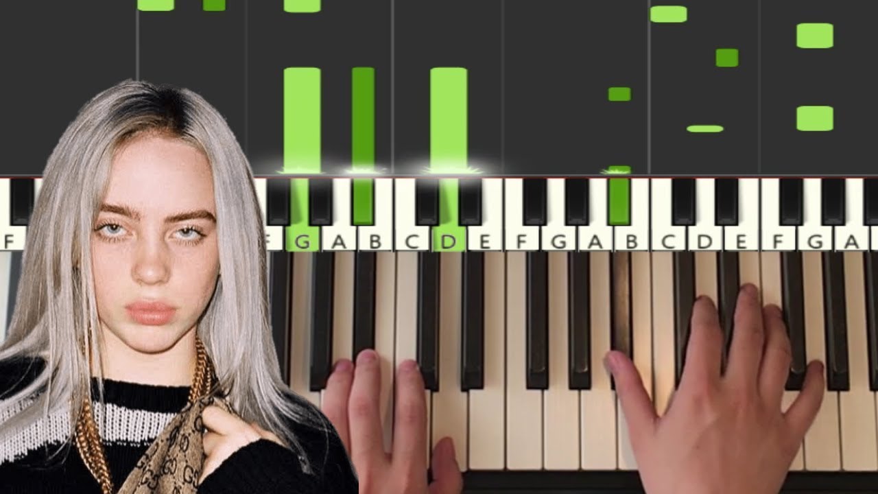 Billie Eilish - ilomilo (Piano Tutorial Lesson)