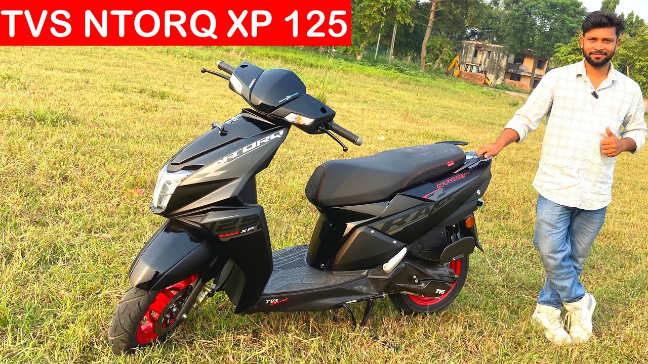 New Model 2024 TVS NTORQ 125 XP Black Edition Review | Milage | On Road Price