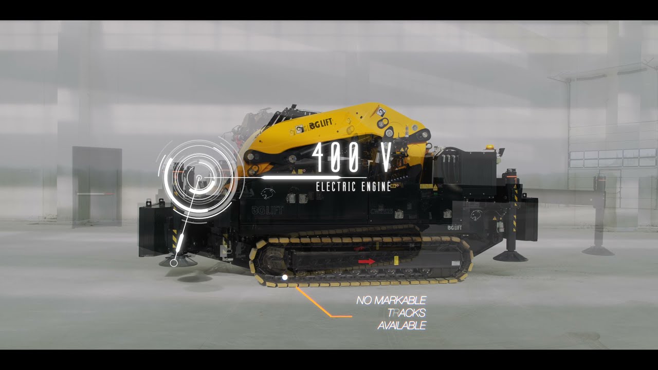 Crawler Crane BG LIFT – CWE 525