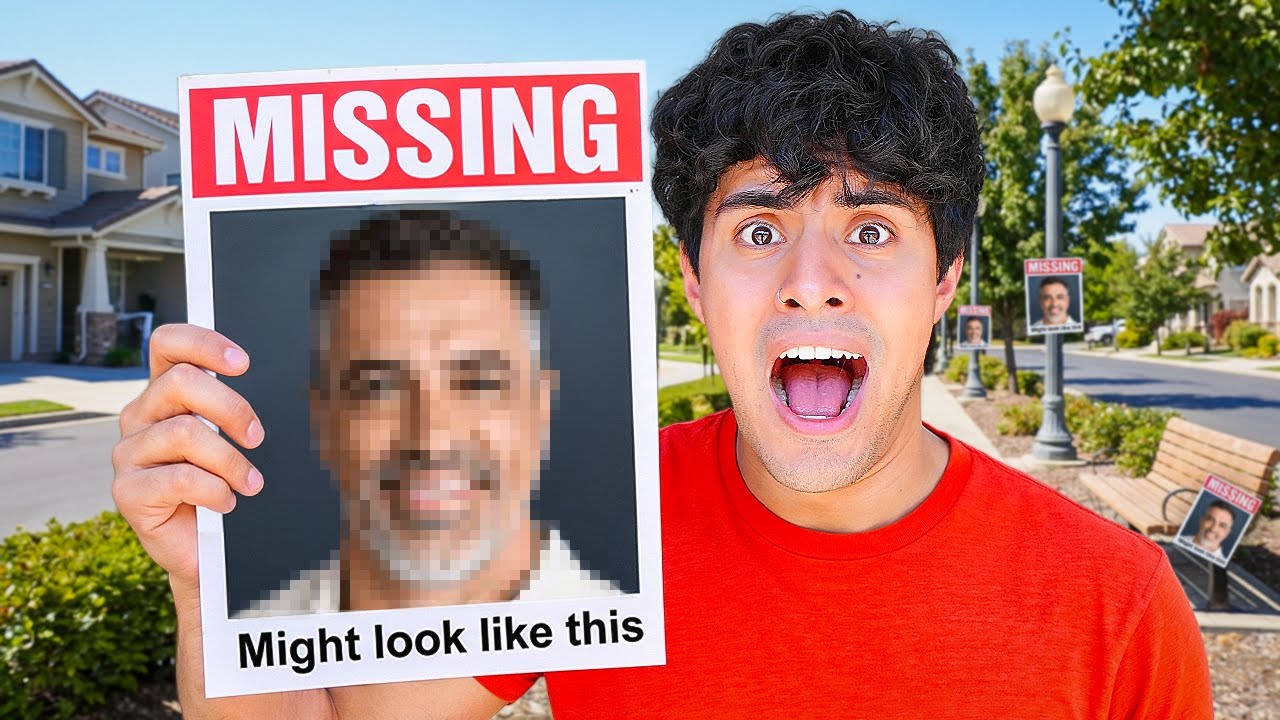 I Spent 24 HOURS Looking For My MISSING DAD!