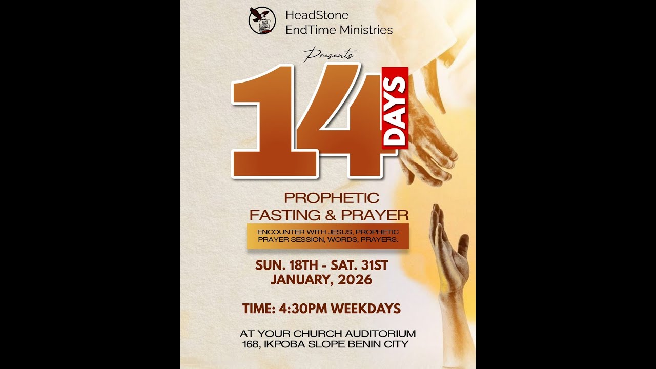 FASTING AND PRAYERS SERVICE || 24TH JAN., 2026