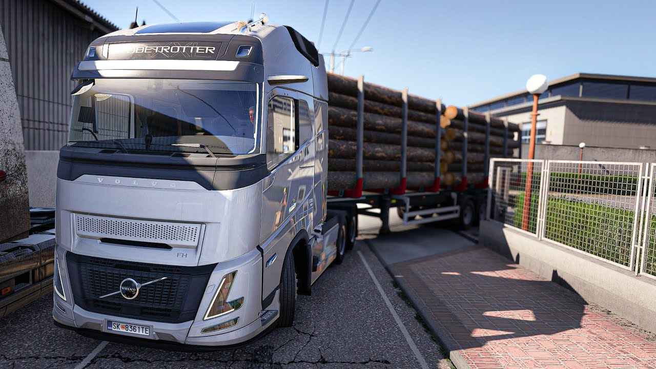 VIREI CAMINHONEIRO VIAGEM ULTRA REALISTA DE VOLVO FH euro truck simulator 2 ultra realistic gameplay