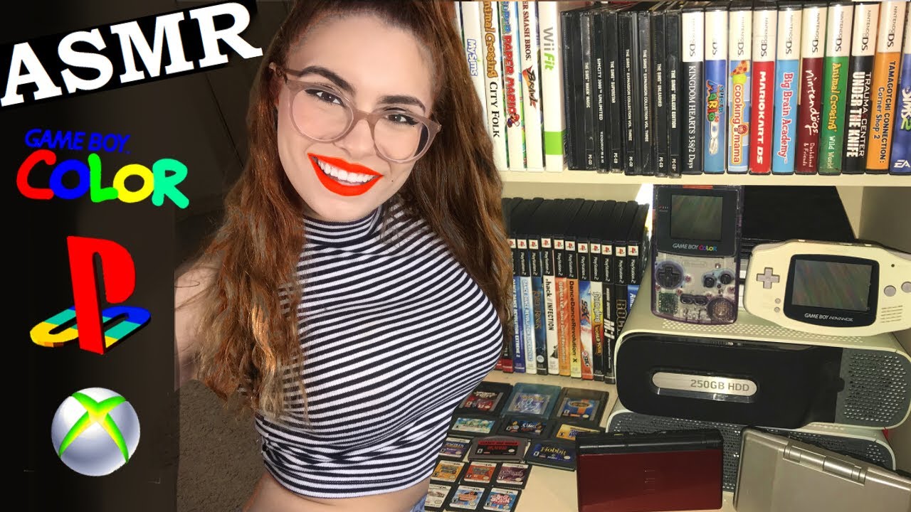 Video Game Collection | Tapping ASMR