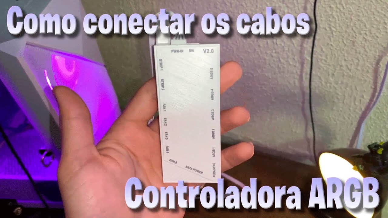 Aprenda a Instalar Controladora ARGB no seu PC Gamer - Rápido é Fácil