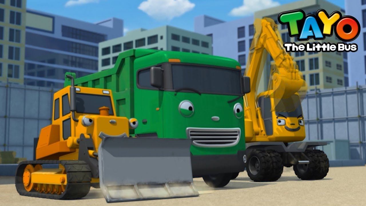 Strong heavy vehicles! Best squad! l Meet Tayo's friends S2 l Tayo Episodes l Tayo the Little Bus