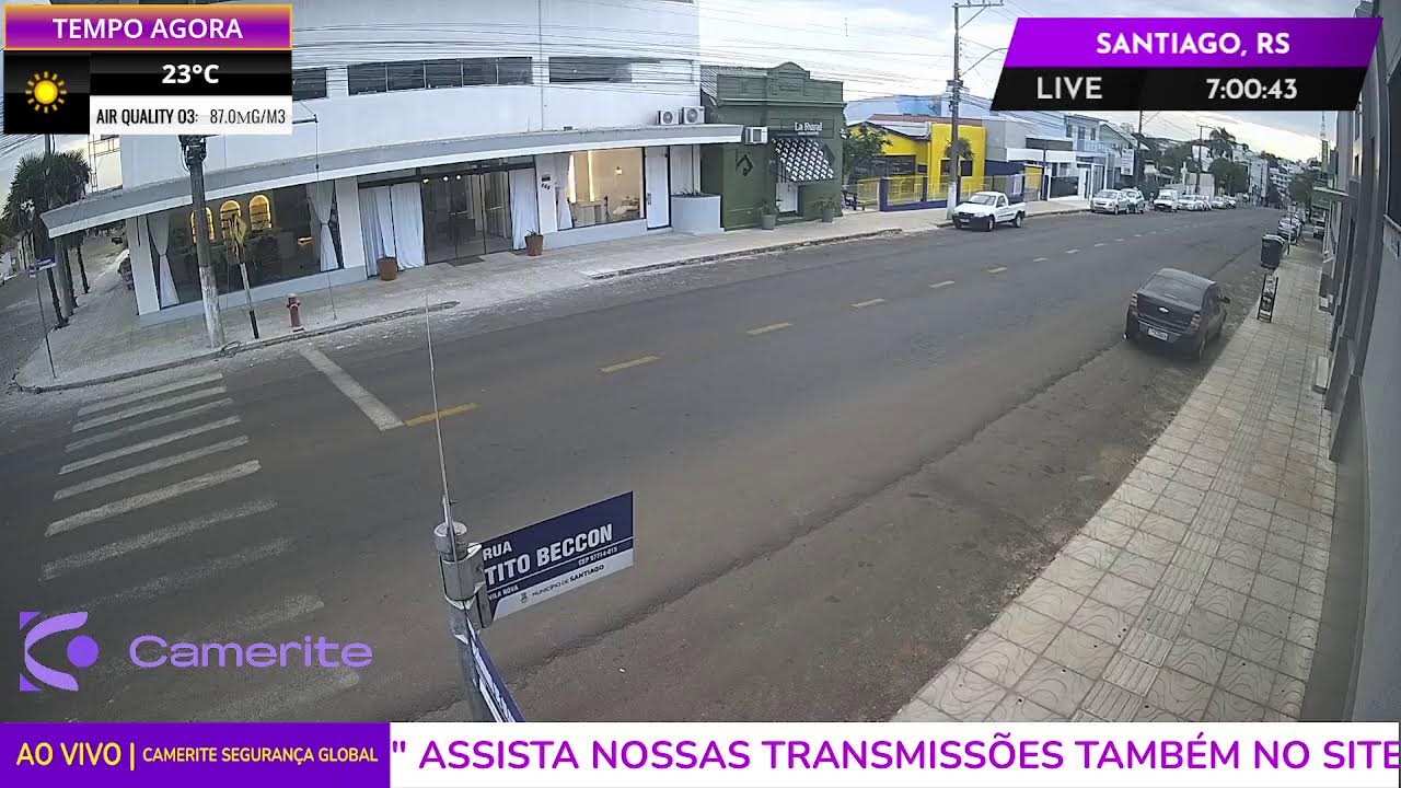 Transmissão ao vivo de Camerite Santiago